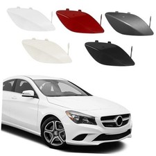 Front Bumper Tow Hook Cover for Mercedes-Benz CLA Milky Right Passenger Side