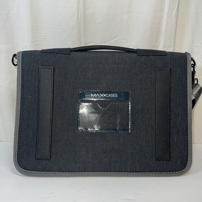 Max Cases MC-WNSP-11-GRY Work-In-Slim Notebook Case for 11 inch - Grey E4-60