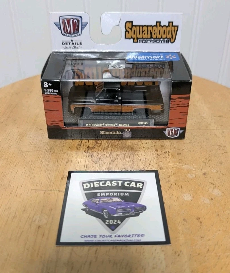 M2 Machines 1979 Chevrolet Silverado Woodson WMTS15 Squarebody Syndicate 21-07 - Image 2 of 4