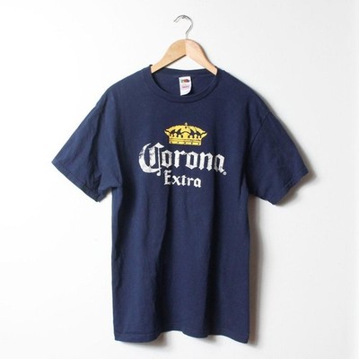 Corona Shirt Mens Large Blue Beer Tee