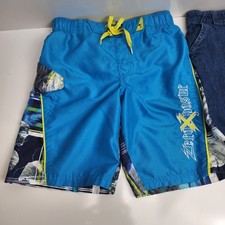 Zero Xposur Blue Swimming Trunks  365 Kids Denim Shorts Boys Size 5/6