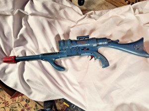 VINTAGE 1953 Marx CAPTAIN SPACE Solar Scout ATOMIC RAY GUN