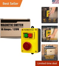 Quality 120V Magnetic Switch for Table Saw & Drill Press - Easy Install