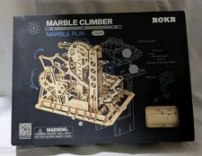 ROKR Marble Climber - Marble Run Wooden Building Set LG504 - NEW/Open box