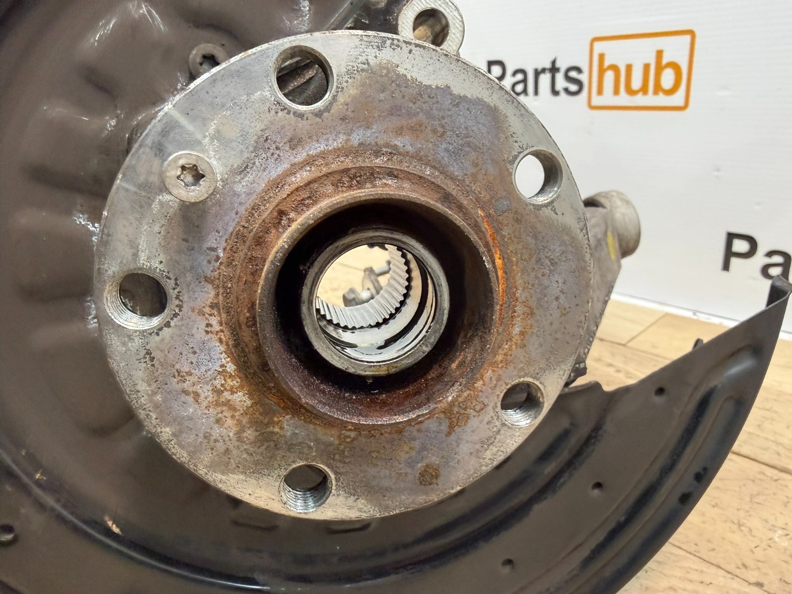 2013 BENTLEY CONTINENTAL GT OEM 4.0L REAR LEFT KNUCKLE HUB CONTROL ARM ASSEMBLY