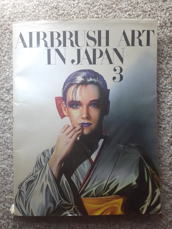 Vintage 1990 Graphic-sha Airbrush Art in Japan 3