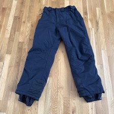 TRBN Winterworks Mens Snow Pants XL Black Insulated Outdoor Ski Snow Zip Side