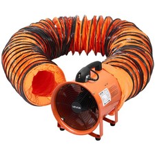 VEVOR 10" Extractor Fan Blower Portable 33ft Duct Hose Ventilator Industrial