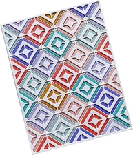 Cutting Dies for Paper Card Making 2 Pack Backgrounds Frame Metal Stencils Sc...