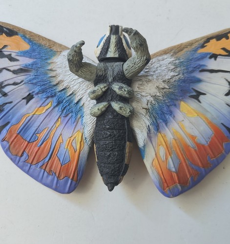 Toho 2002 Rainbow Mothra 10” Bandai figure Godzilla Kaiju Soft Vinyl - Picture 3 of 7