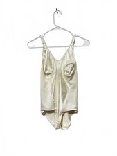 Vintage 1960s Womens Lingerie Bodysuit Size 36D