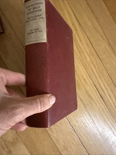 Alexander Maclaren Exposition Of Holy Scripture 16 Volumes , Used 1932 - Picture 18 of 24