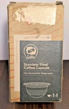 Durable Stainless Steel Coffee Capsule Compatible with Vertuoline - Eco Friendly