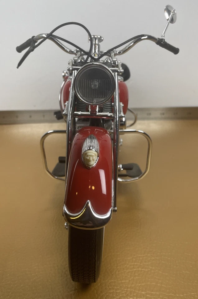 1948 Indian Chief Motorcycle 1:6 Scale Metal & Plastic 16-1/2" Model LARGE VTG - Image 3 of 4