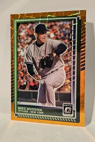 Donruss Orange Laser #100 2025 - Mike Mussina - Yankees casi nuevo/muy bueno - Imagen 2 de 4