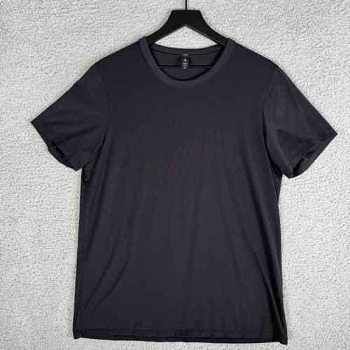 Lululemon Men's Fundamental T-Shirt Size Medium Pima Cotton Short Sleeve Black - Bild 6 von 6