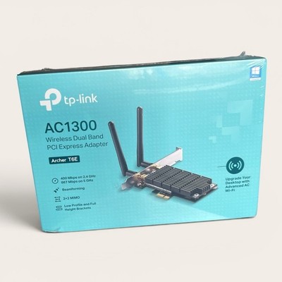 TP-Link Archer T6E AC1300 Wireless Dual Band PCI Express Adapter  SEALED  