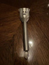 Kuhn Rikon Switzerland Smiley Face Corn Zipper Stainless Steel Hook Corn Shaver