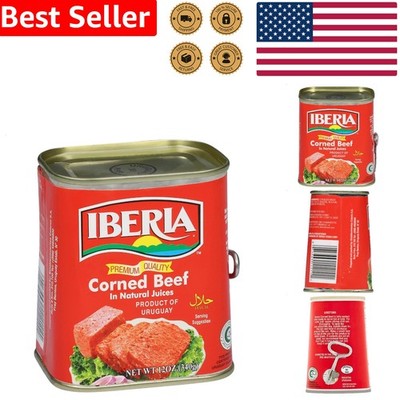 Certified Halal Corned Beef 12oz - Grass-Fed Tender Meat, Perfect for Breakfast