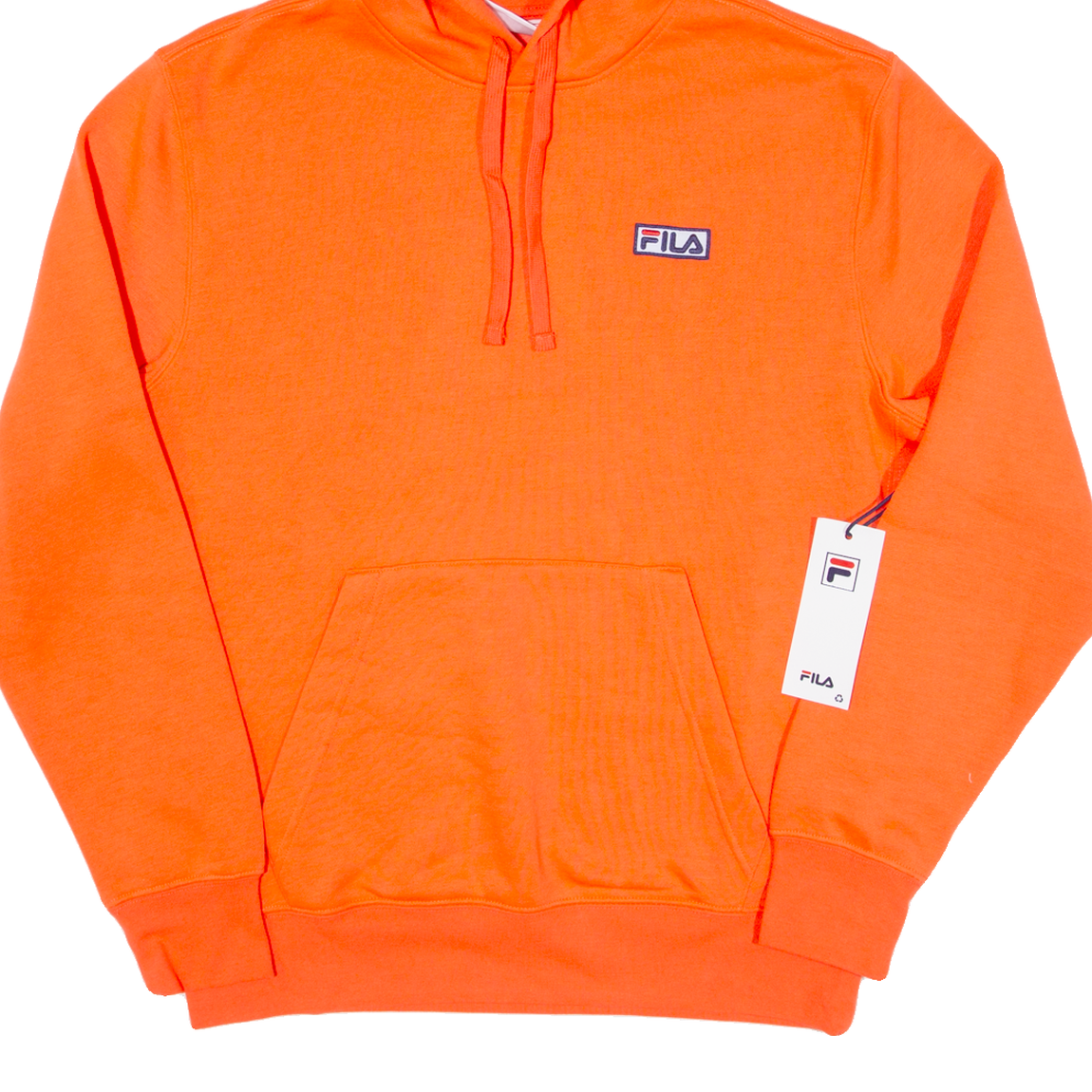 Felpa con cappuccio FILA donna arancione S