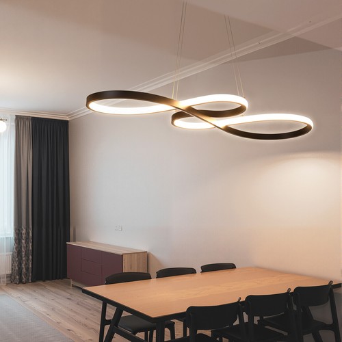35W LED Pendelleuchte Dimmbar Hängelampe Esstisch Küchenlampe Pendellampe Tvecwn - Bild 2 von 12