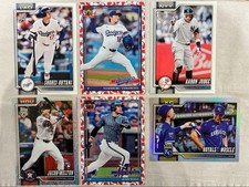 Topps 75 2026 Series 1 Baseball Card Set Yankees Soto Giants Ohtani Judge Used