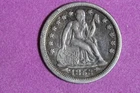 ESTATE FIND 1853 - O  Liberty Seated Dime W/ARROWS!!!   #N08388