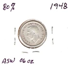 1948 Canadian Dime - 80% silver