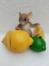 NIB Fitz and Floyd Charming Tails "YOU'RE MY MAIN SQUEEZE" Figurine 89/333