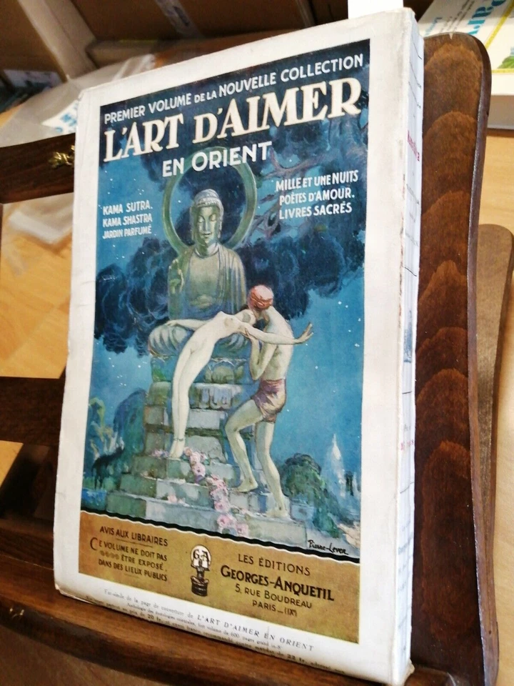 Les Kama Sutra De Vatsyayana 1926 Georges Anquetil - Edición No Expurgada ( - Imagen 2 de 2