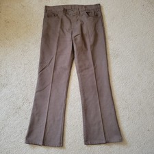 Levi's 70s Vintage Flared Sta-Prest Levi  s Pants Talon 42 zipper Big E 36x30