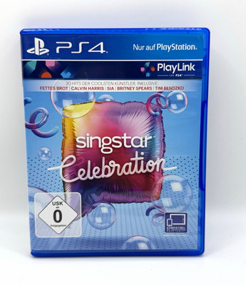 SingStar Celebration PS4 Spiel Sony USK 0