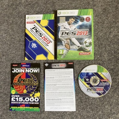 Xbox 360 PES 2013 Komplett Pal Pegi 3 Konami Pro Evolution Soccer sehr guter Zustand Microsoft