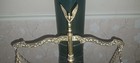 Vintage 18" Brass Scale With Eagle Finial — photo 2