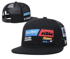 Unisex SnapBack Hat Flat Brim Moto/ Supercross Racing
