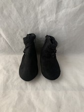 Wonder Nation Infant/Toddler Girls Black Glitter Bow Slouch Boots Shoes 6 B3-8