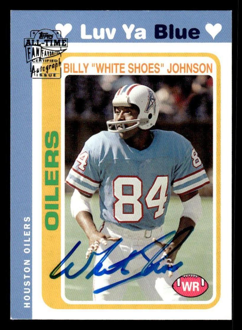 Billy Johnson 2004 Topps Fan Favorites Autographs #BJ