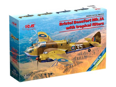 ICM 48311 Bristol Beaufort Mk.IA with tropical filter 1/48