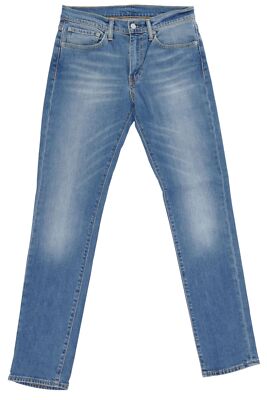 Levi's 511 Herren Jeans Hose W31 L34 31/34 blau mittelblau stonewashed gerade