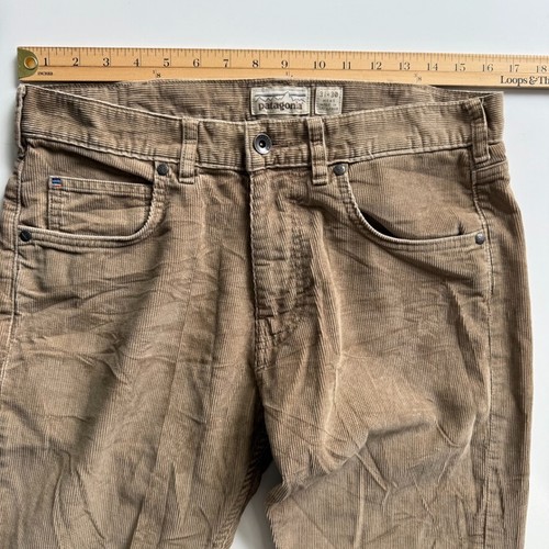 PATAGONIA Straight Corduroy Pant Mens 31x30 (Actual 33x26) Tan Organic Iron Clad - Picture 13 of 15