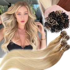 CLEARANCE Nano Ring Tip Micro Beads Human Remy Hair Extensions THICK Straight US