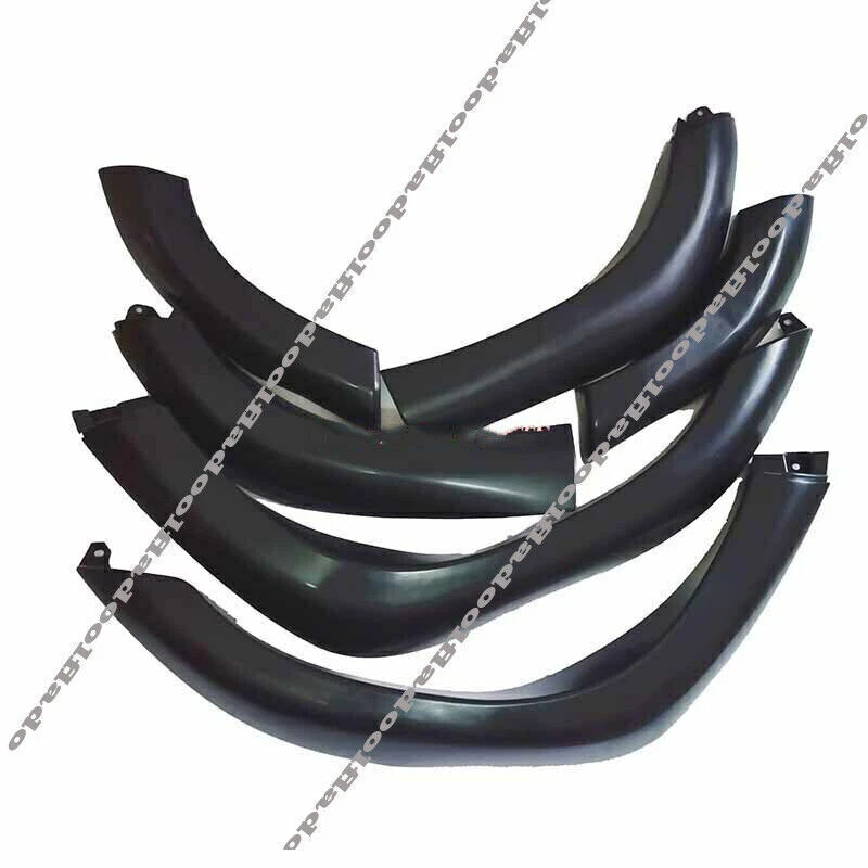Kit de carrocería ancha con arcos de rueda negros para guardabarros serie 80 para Toyota Land Cruiser Foto 4 de 4