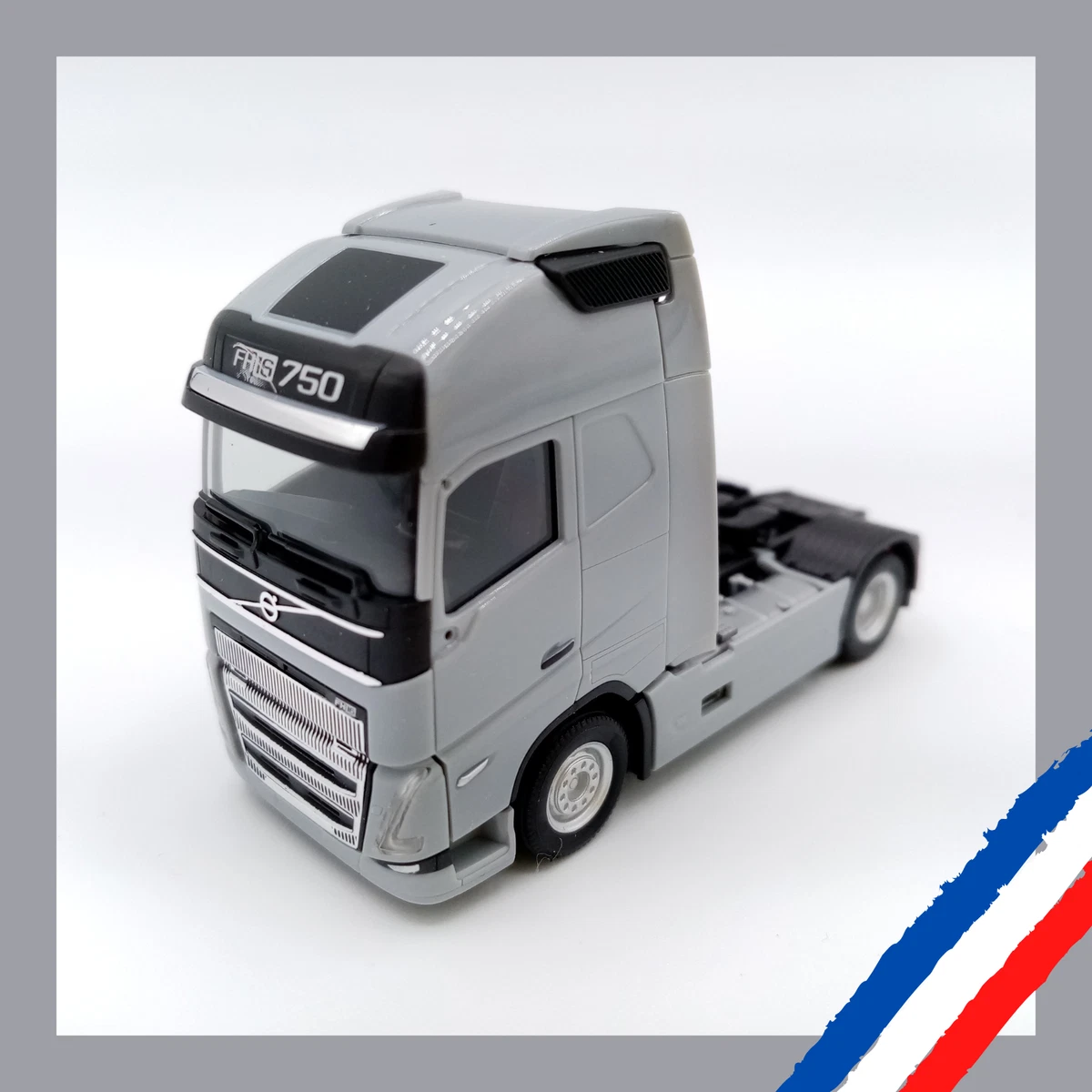 Camion Militaire Gris échelle HO 1:87 - Modèle Réduit Ancien Stock (Herpa/Viking?)