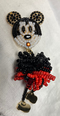 Disney Pins - BaubleBar Minnie Earring - Plus 5 Trader Pins