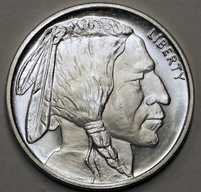 Liberty One Troy OZ .999 Silver . In Head.Coin #218 | eBay