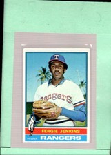 1976 Topps #250 Fergie Jenkins EX Excellent Rangers ID:48204