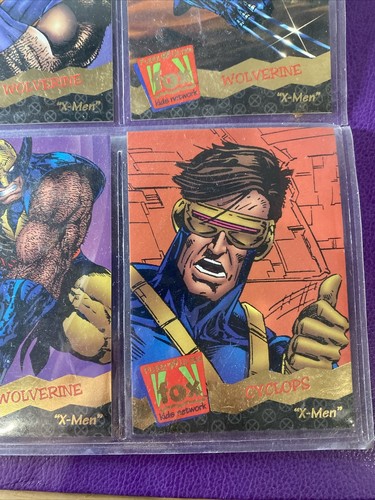 1995 Fleer Fox Kids Network Cards #84-92 Marvel X-Men Spider-Man Wolverine - Bild 10 von 21