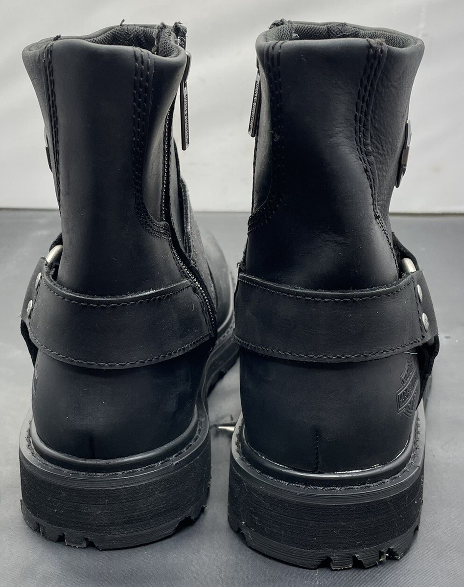 Harley Davidson Rambert HD Black Leather Motorcycle Boots  display picture 2