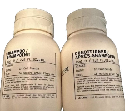 Le Labo Shampoo & Conditioner HINOKI 85ml 2.8 fl oz Each
