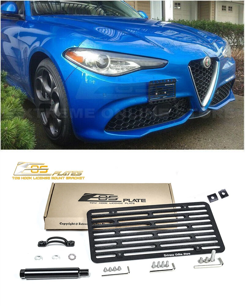 Alfa romeo sale license plate bracket